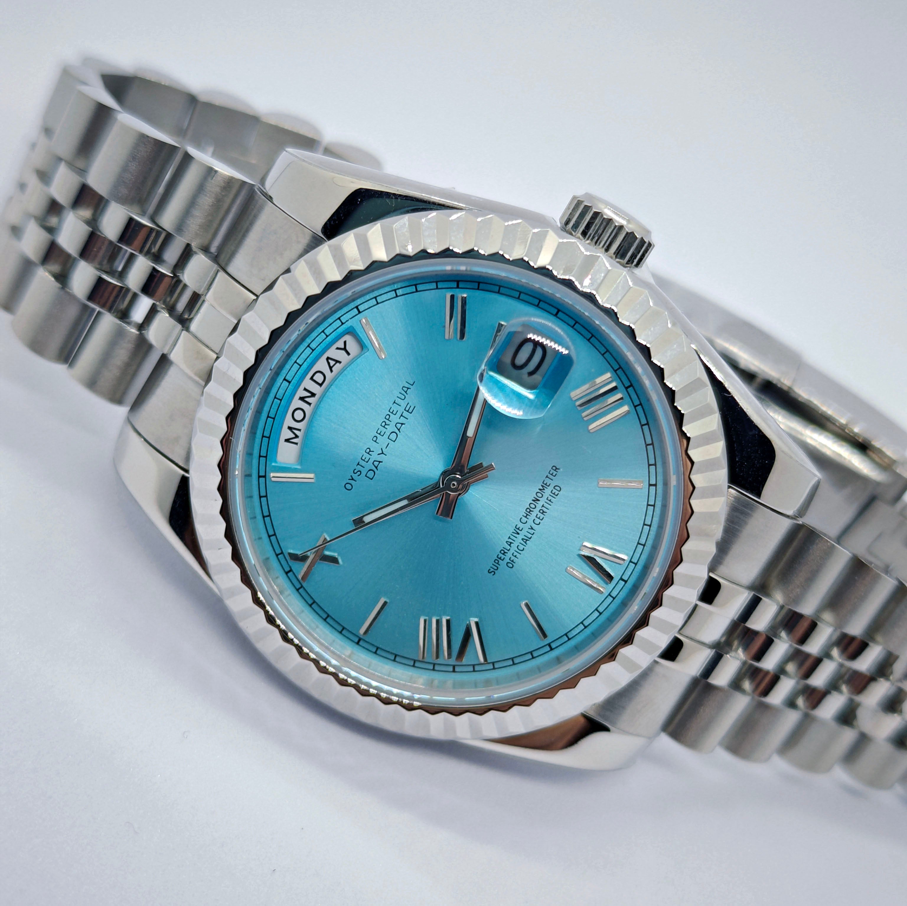 Sky Blue Day Date