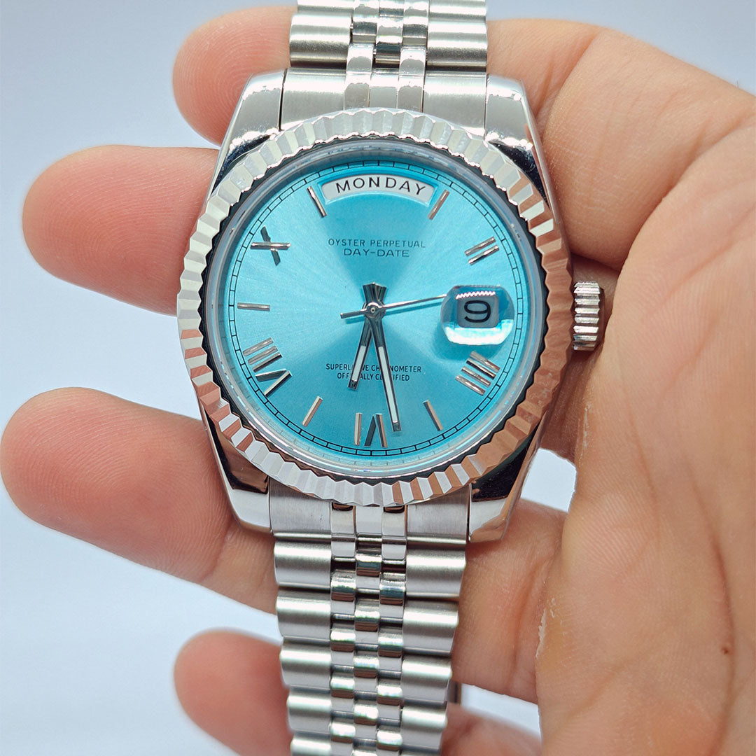 Sky Blue Day Date