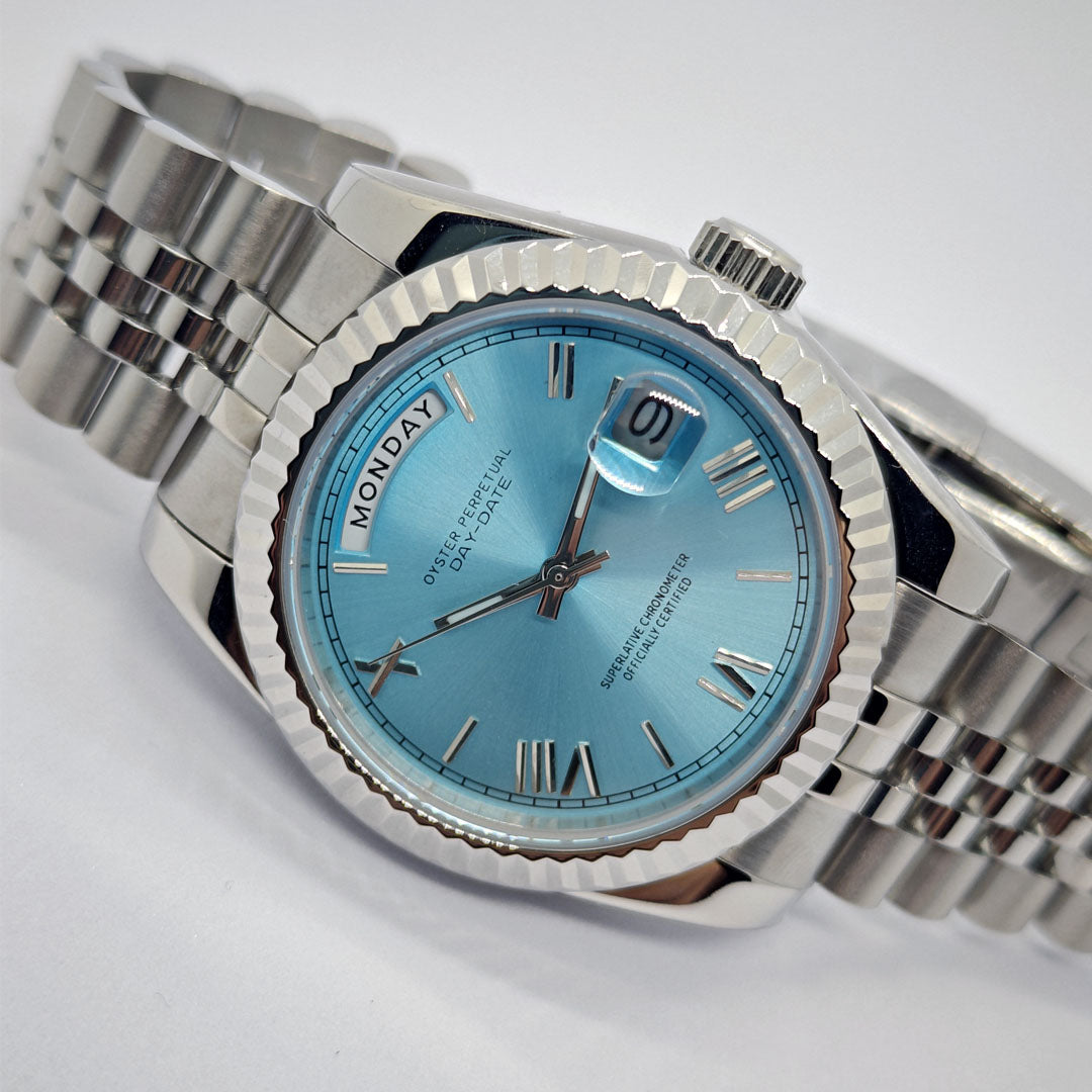 Sky Blue Day Date